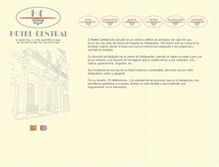 Tablet Screenshot of hotelcentralval.com